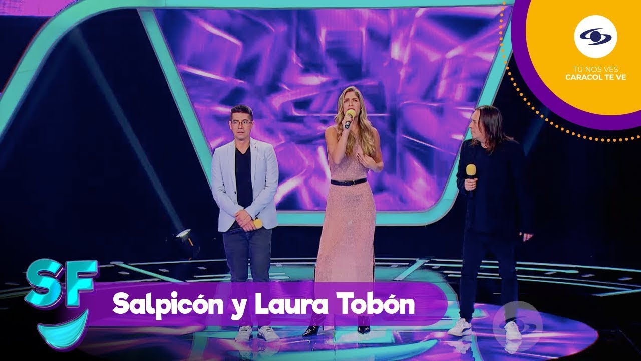 Laura Tobón reta a Salpicón en una trova: ¿La conocen a ella o a su esposo?