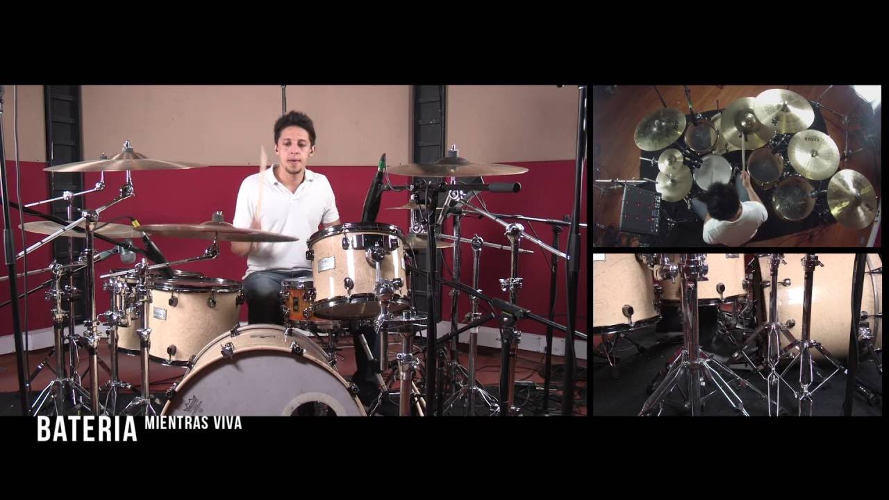 Tutorial Bateria ¨Mientras viva¨  Generación 12