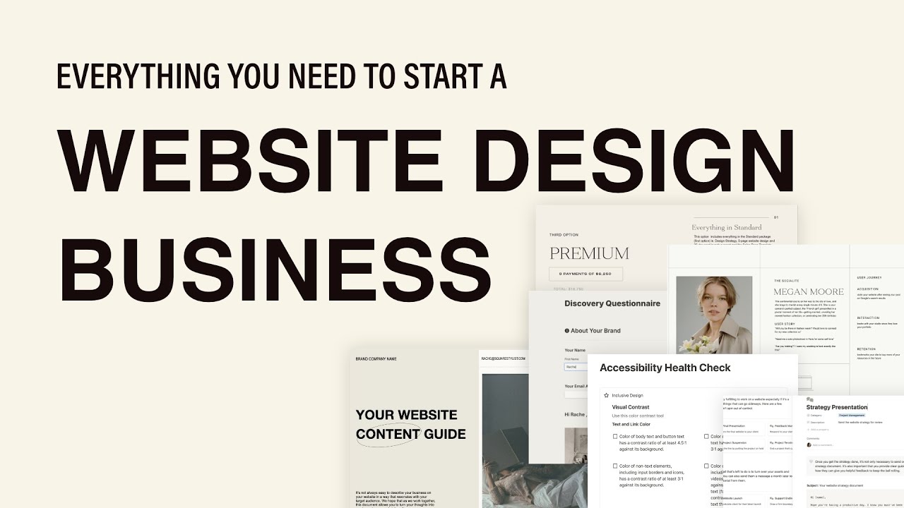 Начните свой бизнес в сфере веб-дизайна с помощью Standout Squarespace