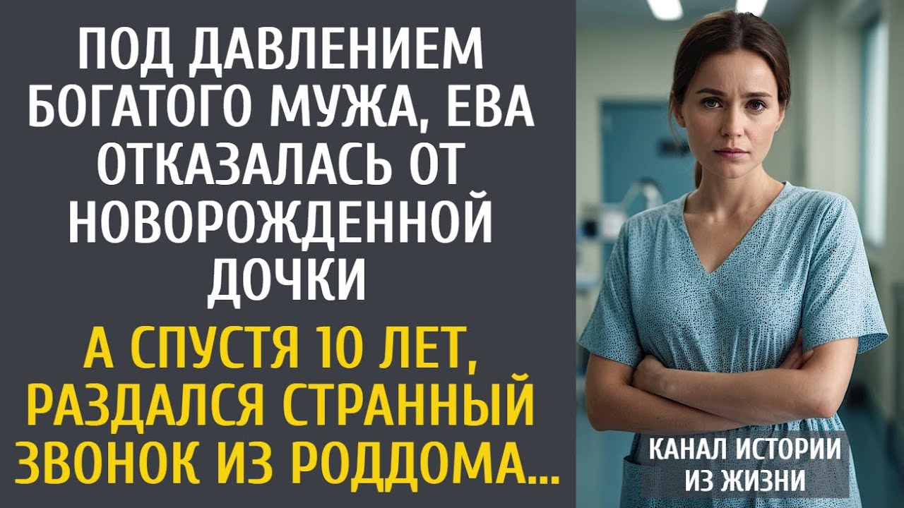 Под давлением богатого мужа, отказалась от новорожденной дочки… А спустя 10 лет из роддома позвонили