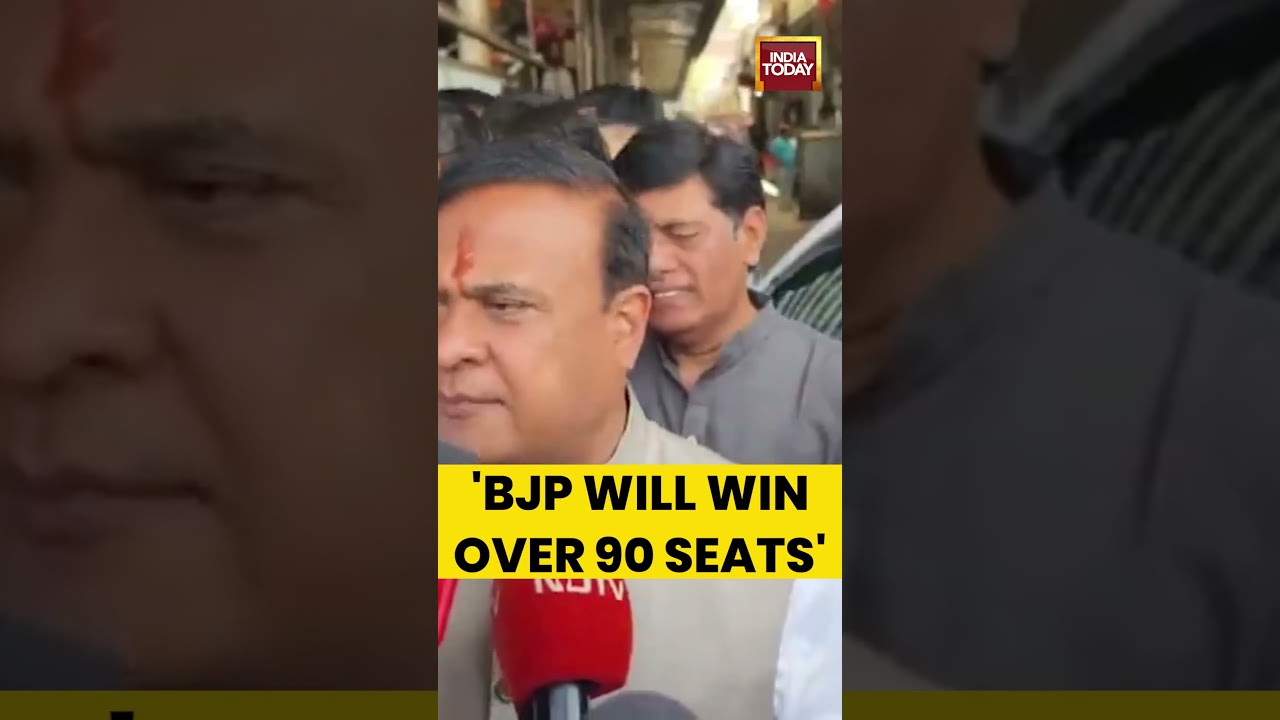 Himanta Biswa Sarma Says BJP Will Win Over 90 Seats In Assam Elections