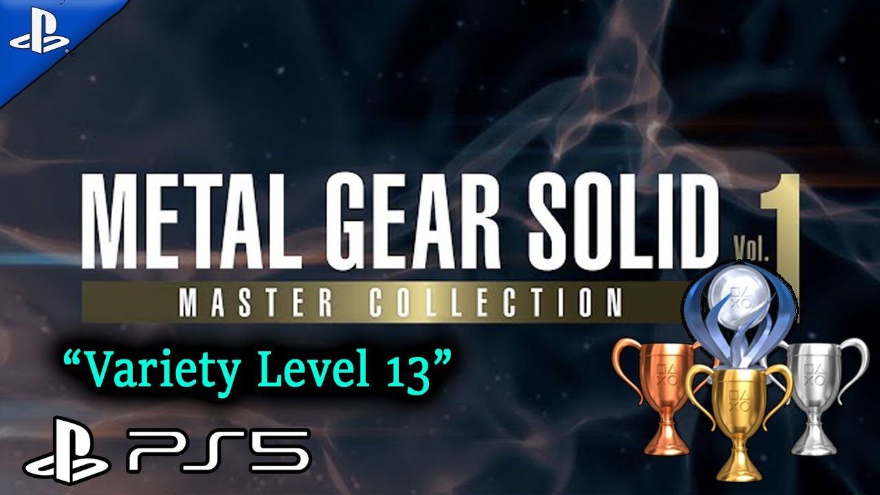 Metal Gear Solid: Variety Level 13 #msg #trofeo #variety #level13#gaming  #ps5#vrmission#specialmode