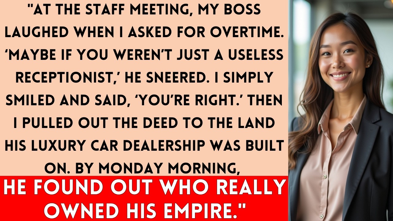 “Boss Said No to My Overtime—But I Own the Land Under His Dealership”