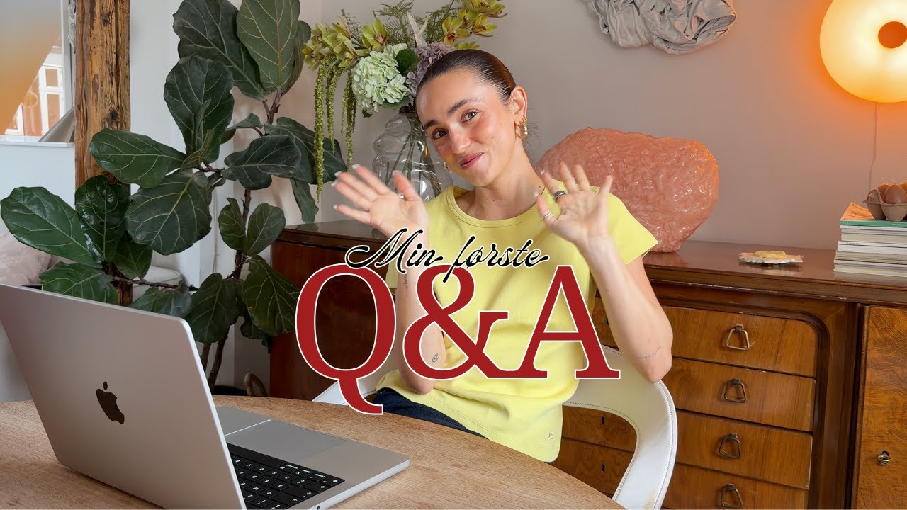 Min første Q&A | Hvordan har jeg råd til mine køb, hvorfor vil vi flytte, tatoveringer og much more