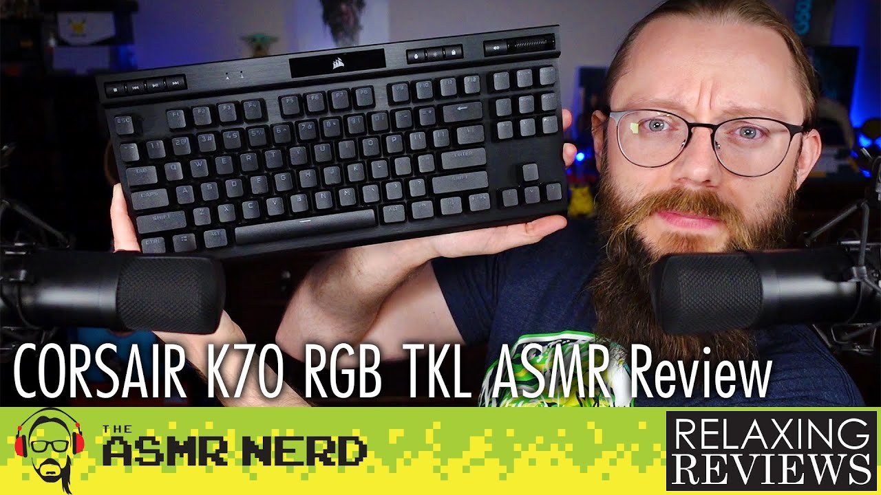 Can This Mainstream Board Stack Up?? ⌨🤔 | ASMR Corsair K70 RGB TKL Keyboard Review & Typing Test