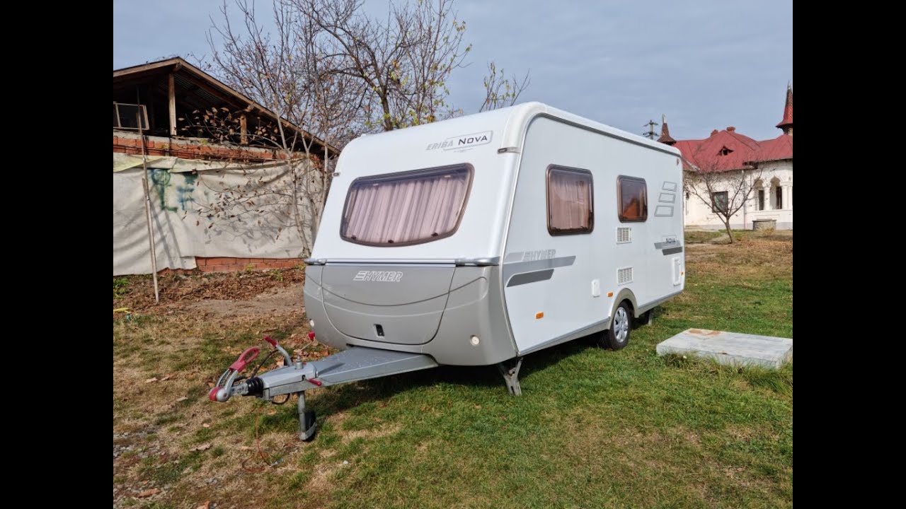 (Prezentare Rulota) Hymer Eriba Nova 2005, Inmatriculata, Cabina Dus, Marchiza Thule,Boiler