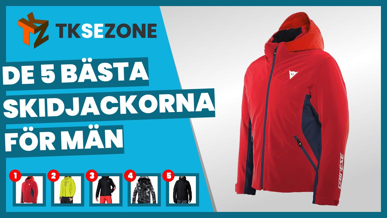 De 5 bästa skidjackorna för män