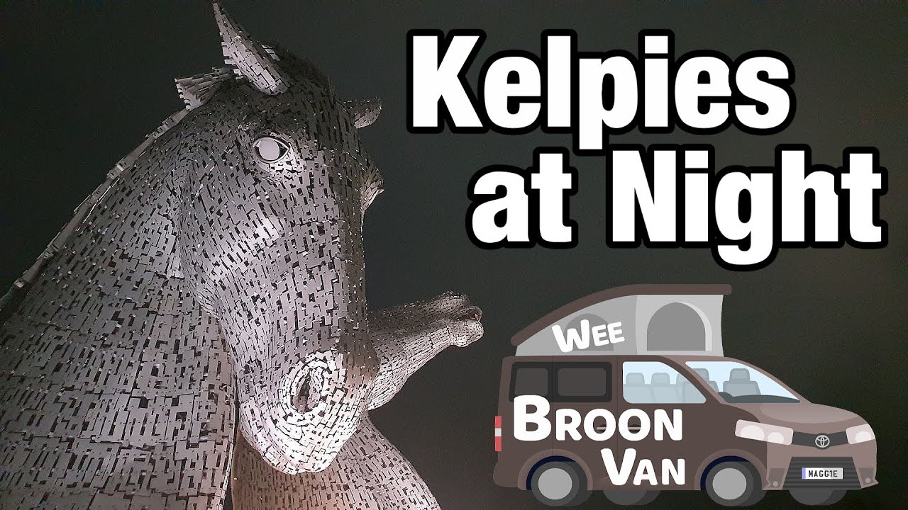 Campervan over-nighter at the Kelpies