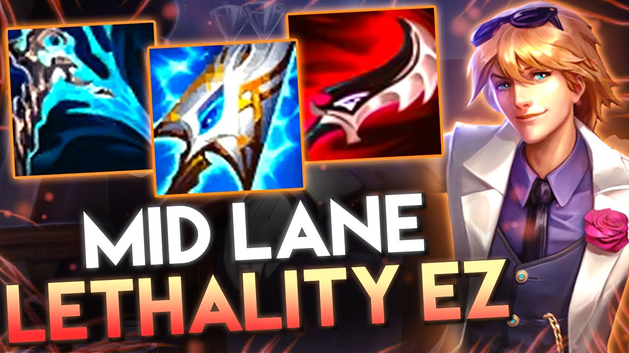 STOMPING MID LANE WITH LETHALITY EZREAL