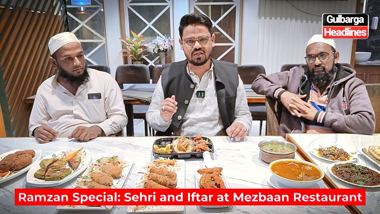 Ramzan special Sehri and Iftar menu now available at Mezbaan Restaurant.