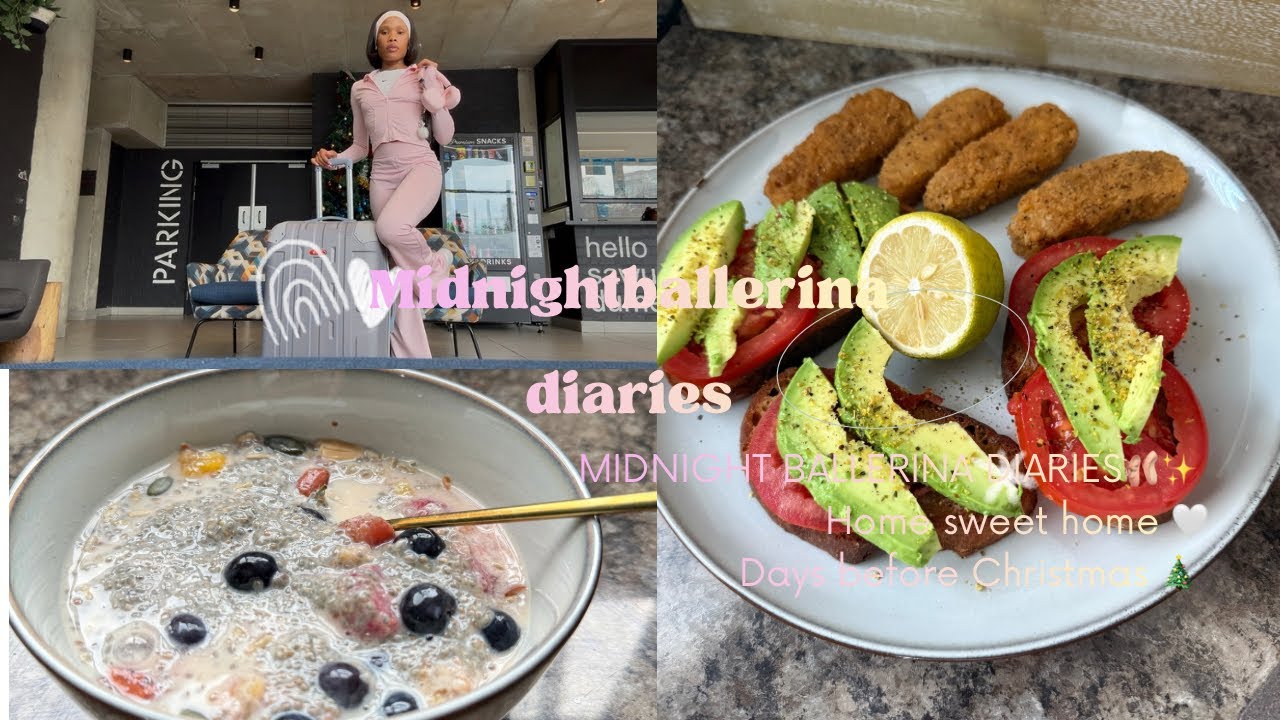 Midnight Ballerina Diaries🩰 | Cozy Days With My Family ✨, Vegan Food, Matchy Sets & Christmas Prep🎄