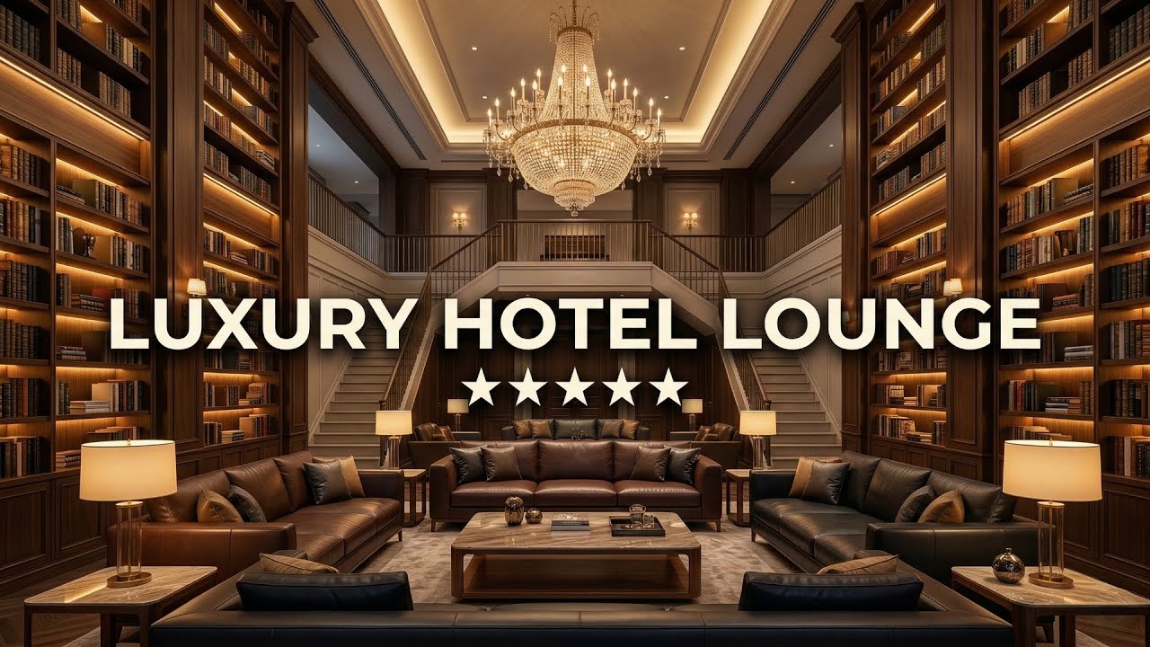 Luxury Hotel Lounge Music - Smooth Jazz Saxophone | Elegant Relaxing Lounge Background Music
