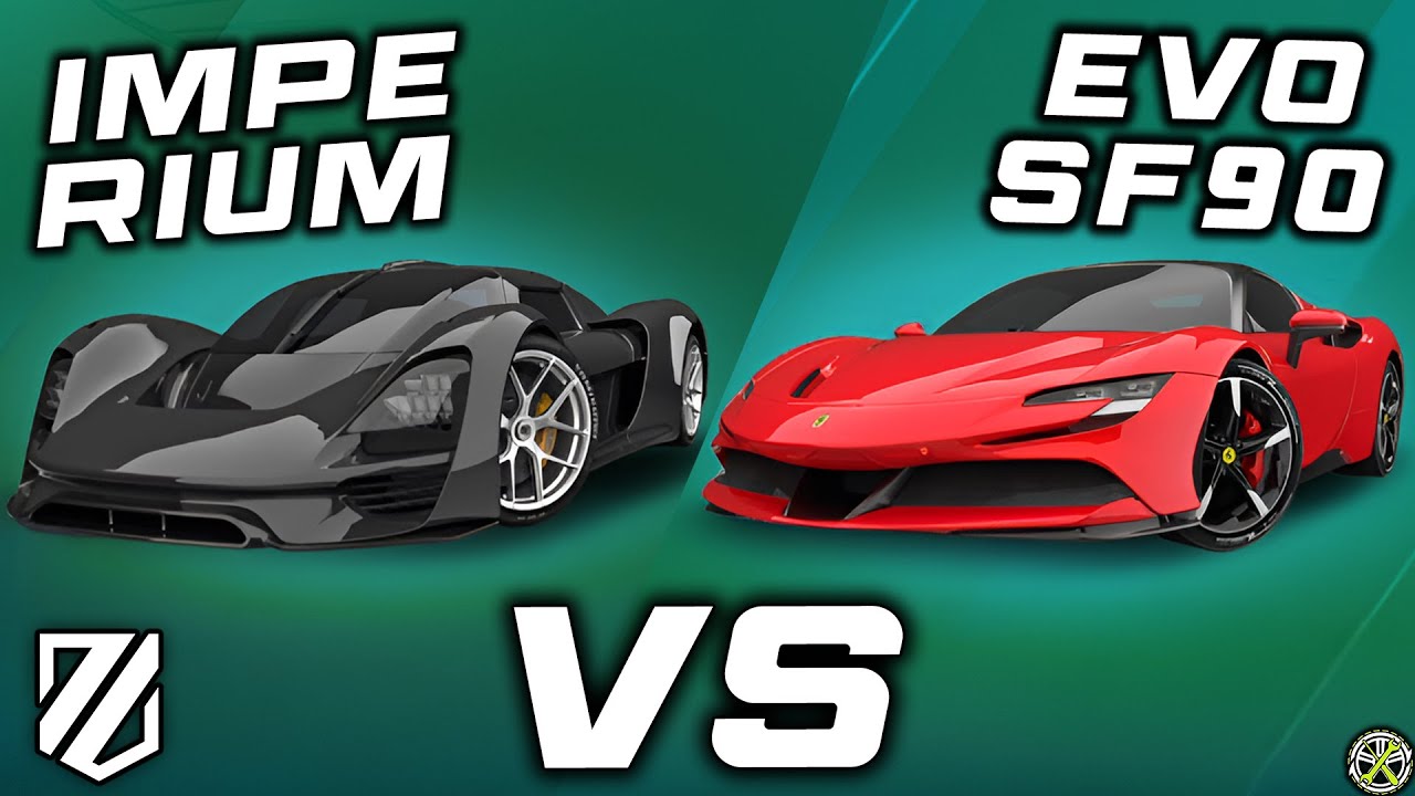 Arash Imperium vs EVO Ferrari SF90 in Gauntlet: Asphalt Legends