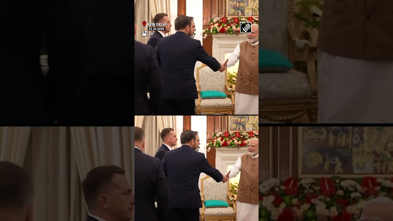 PM Modi holds bilateral talks with Polish counterpart Donald Tusk at Hyderabad House