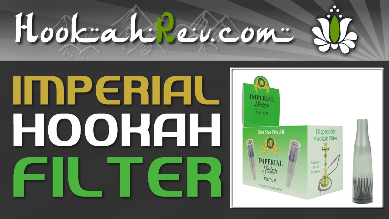 IMPERIAL HOOKAH FILTER & GIVEAWAY!