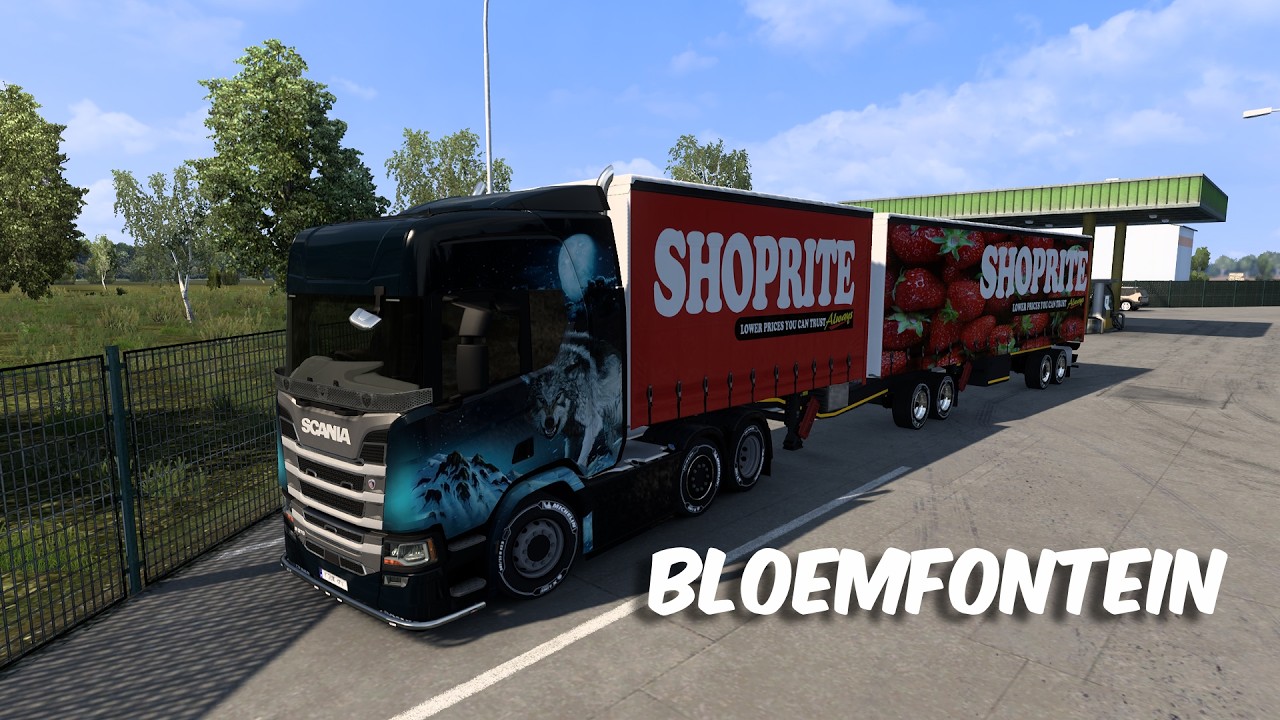 Shoprite Delivery - Bloemfontein to Paarl | Euro Truck Simulator 2