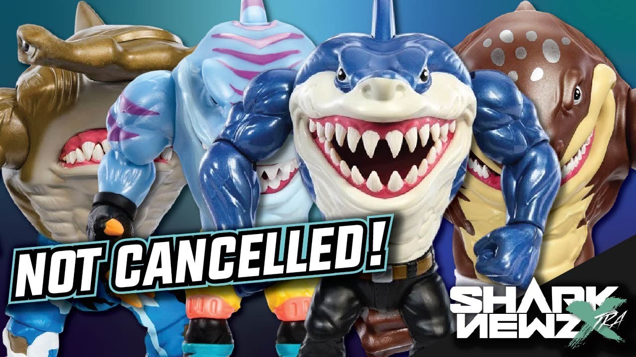 New Update! Mattel Street Sharks NOT CANCELLED & More Figures/Wave 3 Coming Soon! - SHARKNEWZ XTRA