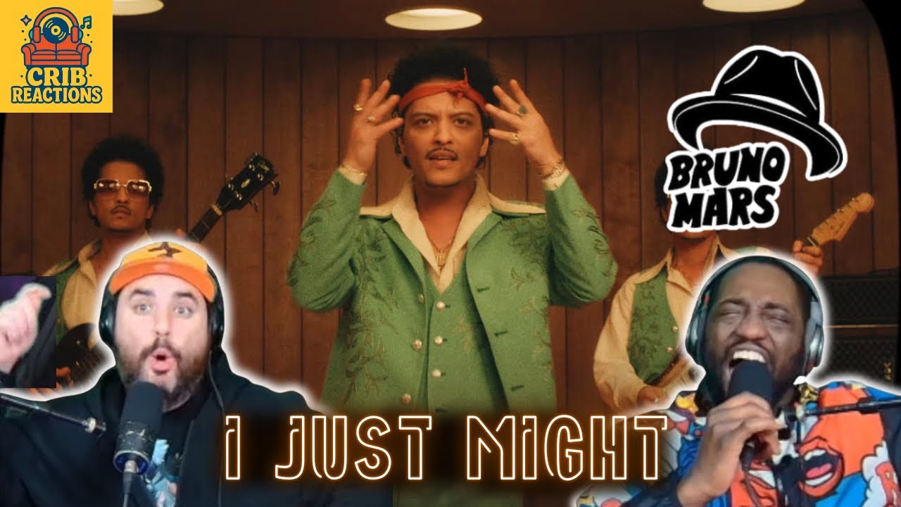 Реакция на клип Бруно Марса на песню "I Just Might" [Official Music Video].