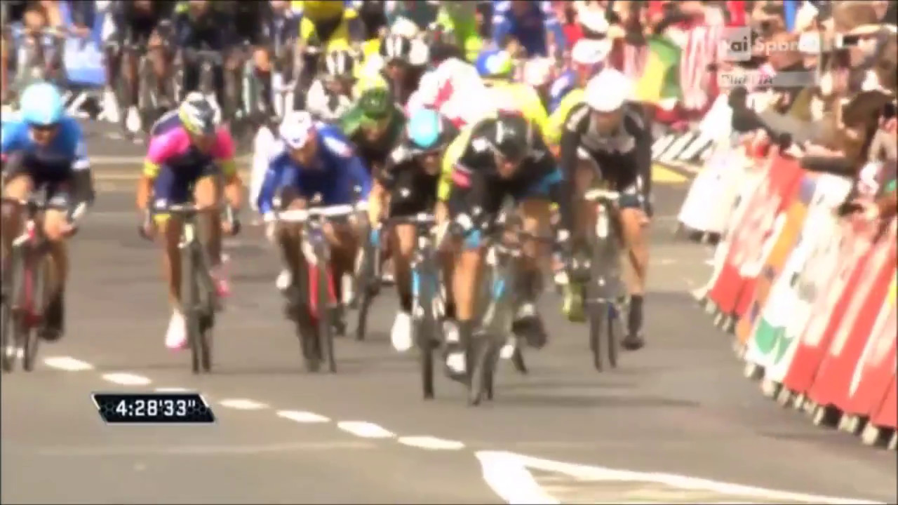 Giro d'Italia 2014 - Stage 3 - Marcel Kittel's incredible sprint in Dublin