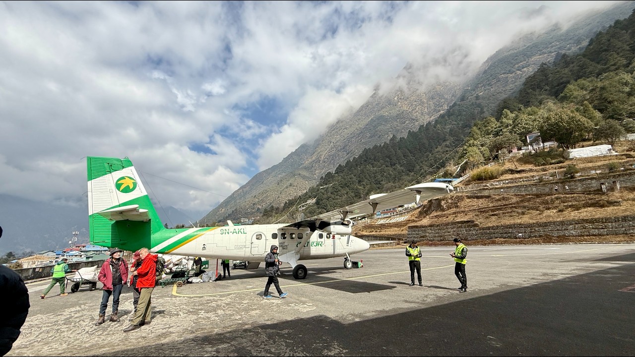 【Lukla Airport】Flight from Kathmandu | DHC-6 Twin Otter