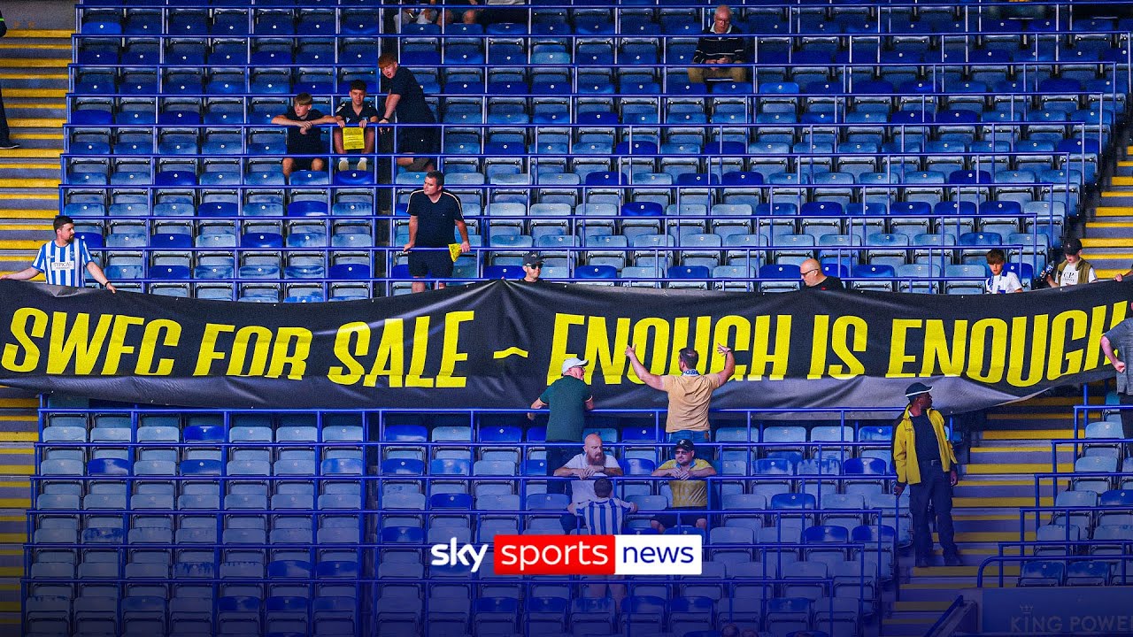 'Enough is enough' | Sheffield Wednesday fans protest club's ongoing financial struggles