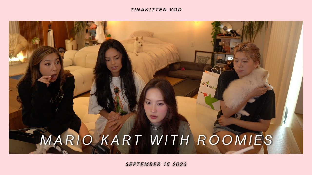 [09/15/23] CHILLIN WITH THE ROOMIES HEHE :D - TinaKitten VOD
