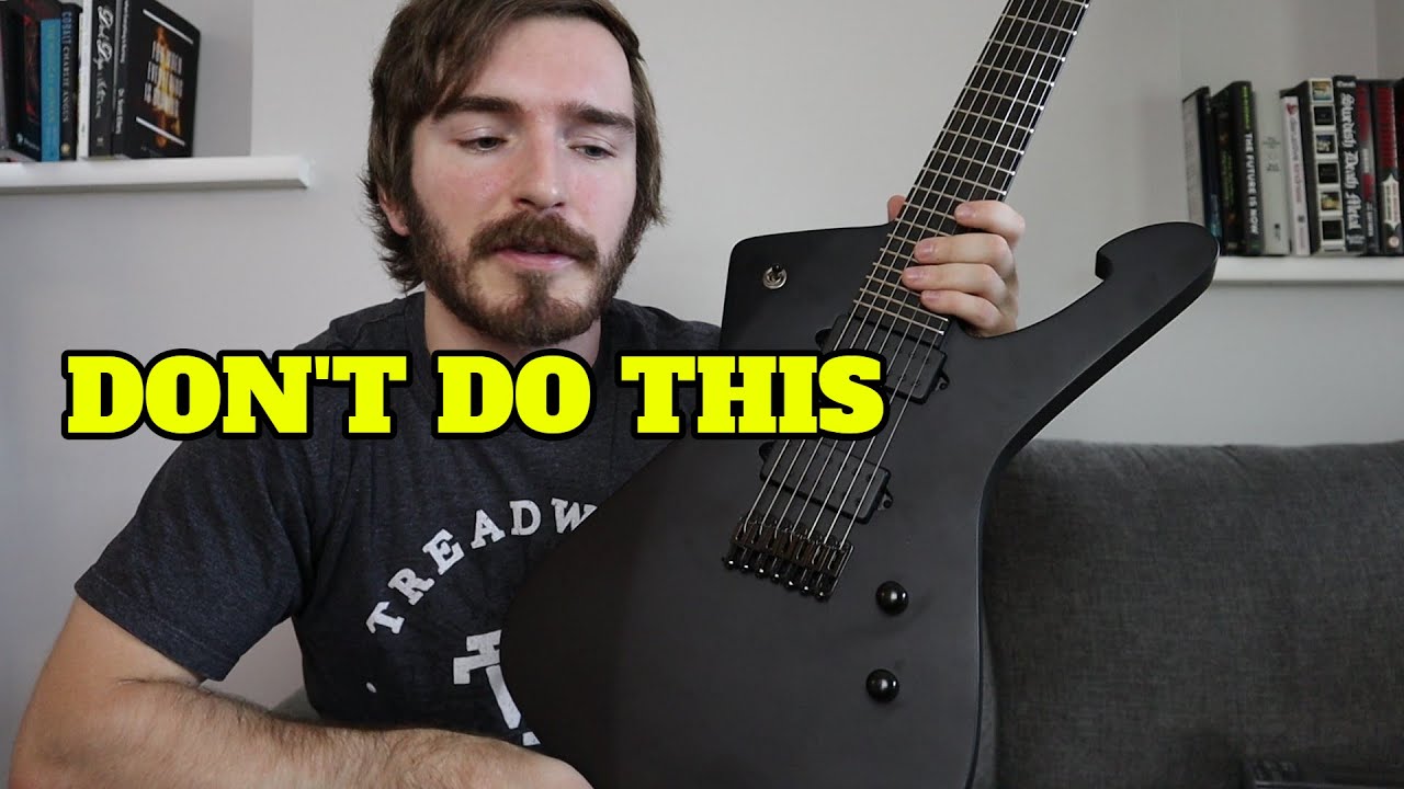 This Ibanez Iron label Iceman 7 String Was Awesome Until...