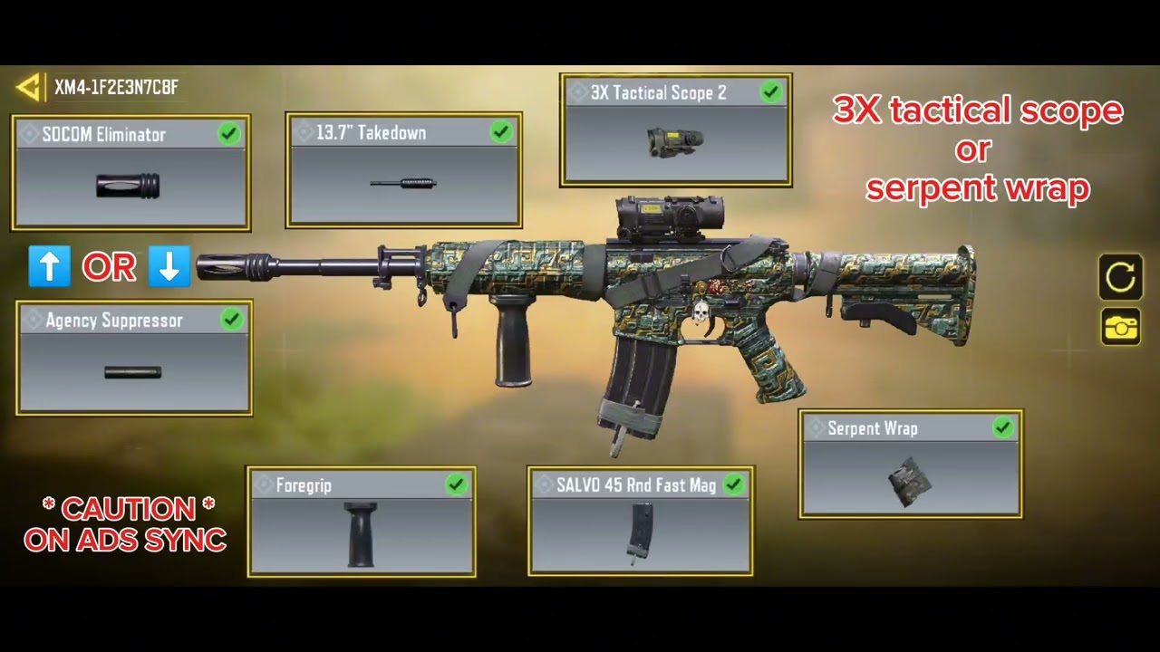 XM4 ATTACHMENTS FOR MP Rank MODE