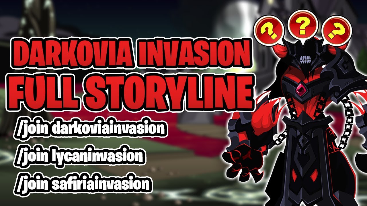 Darkovia Invasion FULL Storyline Quest Walkthrough - AQW