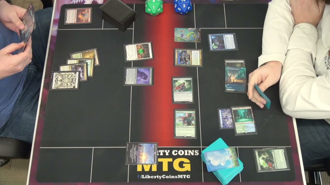 5 Color Humans 🔴🔵🟢⚪⚫ vs Simic Merfolk 🔵🟢 | Pioneer 04-05-24 | Round 1