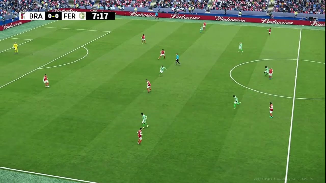 🔴LIVE: Braga vs Ferencvaros l Europa League 2026 l eFootball Pes 21 Game Video Simulation