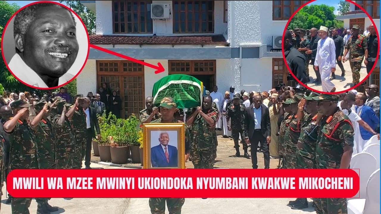 MWILI wa HAYATI MZEE MWINYI UKIONDOKA NYUMBANI KWAKE MIKOCHENI kwa MARA ya MWISHO...