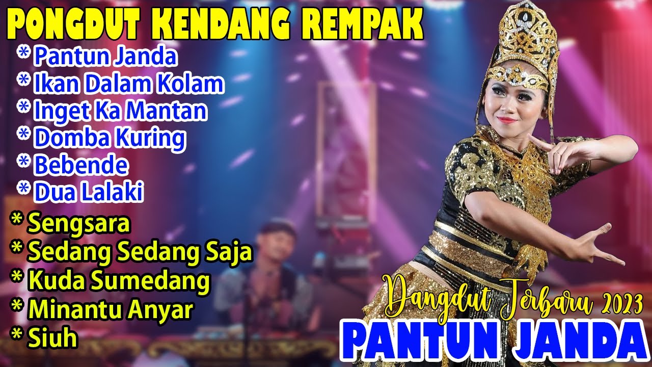 PANTUN JANDA, Ikan Dalam Kolam, Satu Rasa Cinta JAIPONG DANGDUT | KENDANG RAMPAK FULL ALBUM 2023