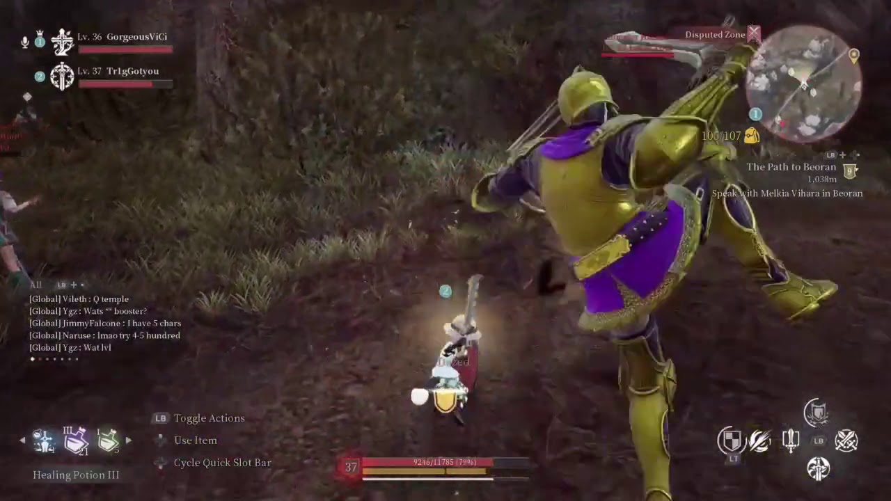 Bless Unleashed PVP / Crusader