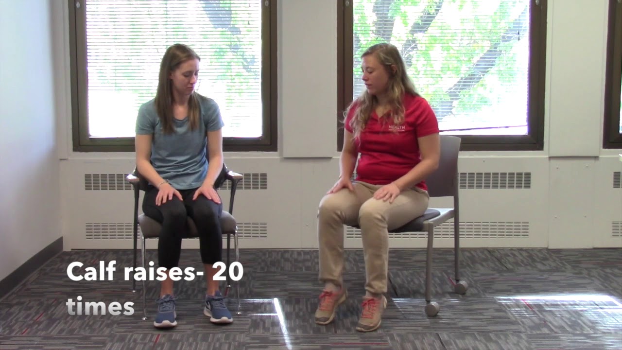 Ataxia Video- seated exercises