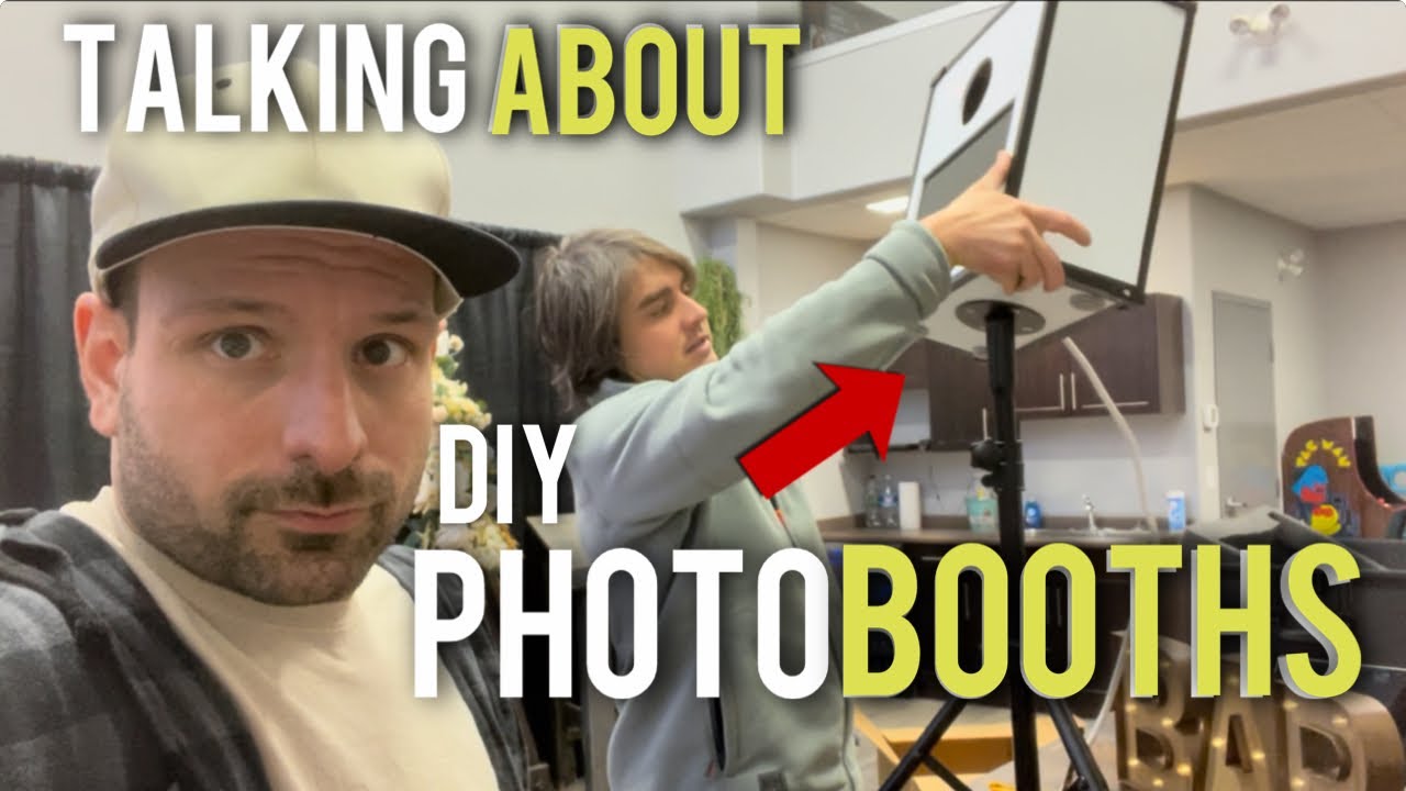 2 Guys Talking About DIY Photo Booth Business 📸