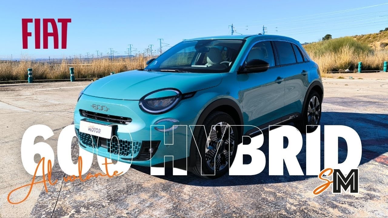 Al volante del Fiat 600 Hybrid 2025 ¡Etiqueta ECO y más barato que el eléctrico! / SuperMotor.Online