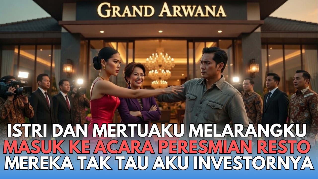 DILARANG MASUK OLEH ISTRI DAN MERTUA SAAT PERESMIAN RESTORAN, PADAHAL AKU ADALAH INVESTOR UTAMA..
