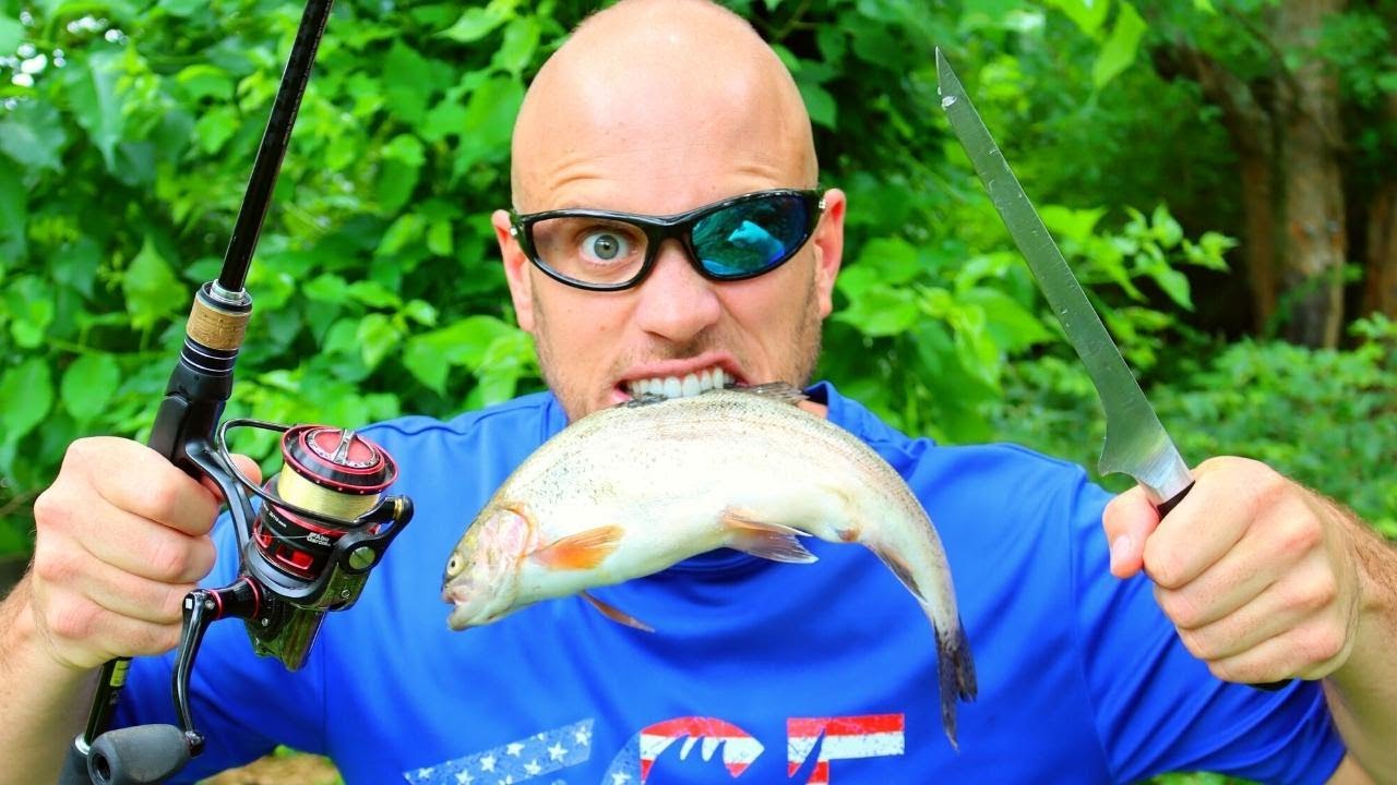 Eating Only What I Catch for 3 Days (Mountain Edition)