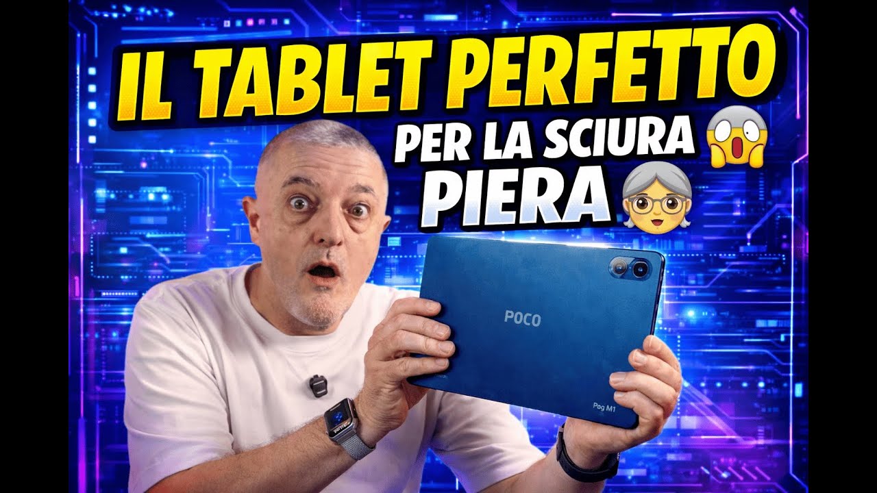 Ho provato il tablet perfetto per la Sciura Piera (e funziona davvero)