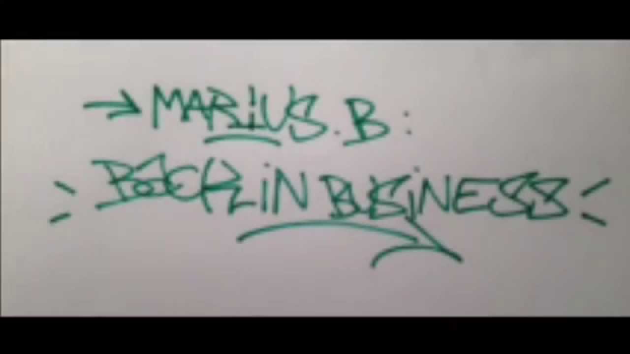 Marius B. Back Is Back In Business !!!
