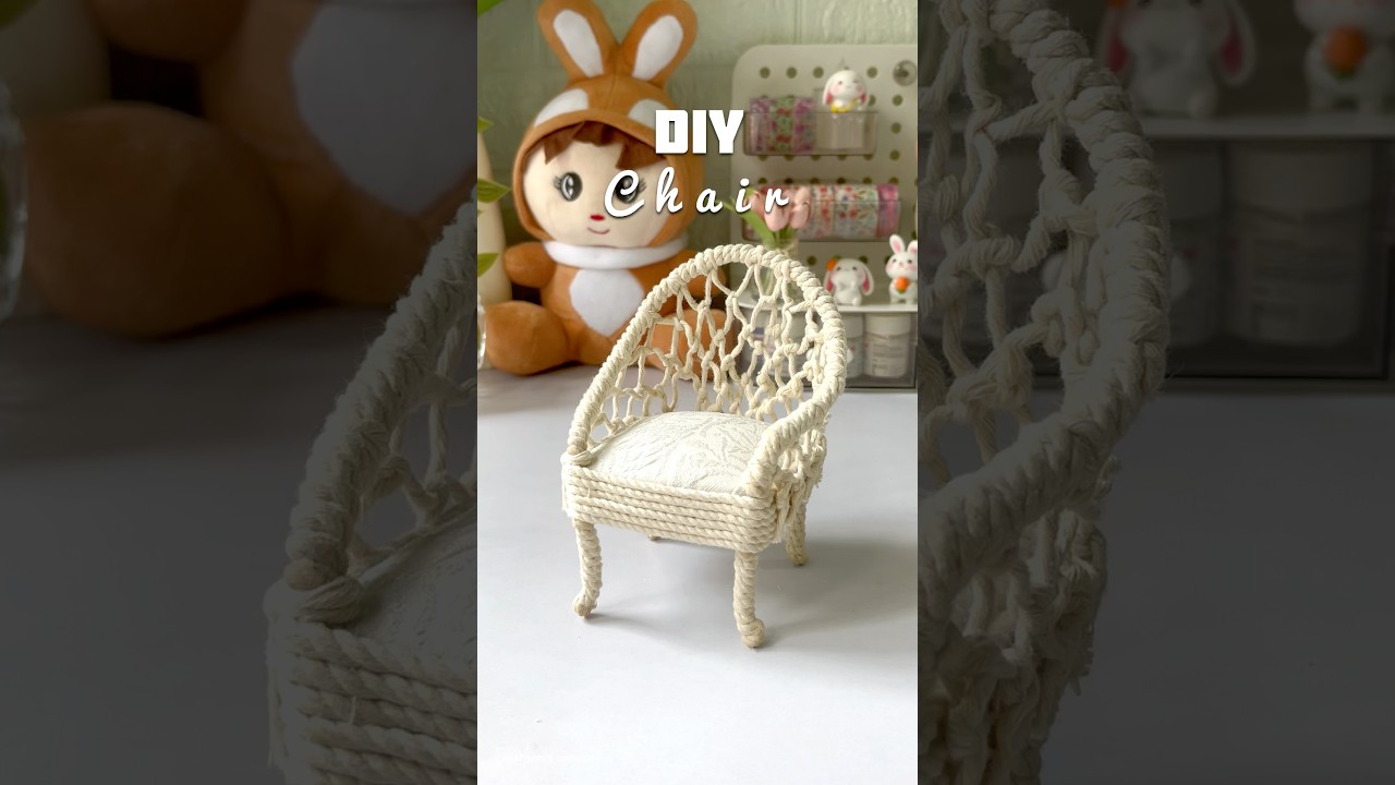 DIY chair #shorts #viralshorts #diycrafts #craftideas #handmade  #reuse
