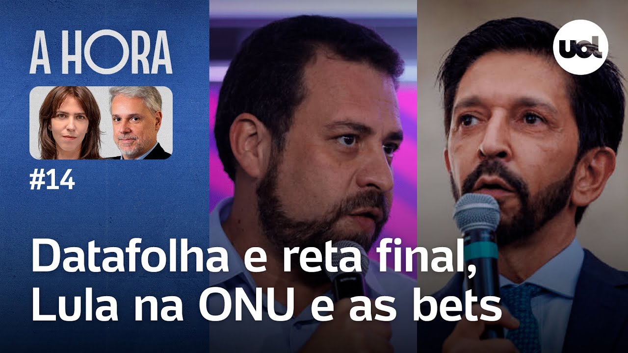 Datafolha: impacto dos indecisos, soco em debate e reta final; Lula na ONU, bets e+ | A Hora #14