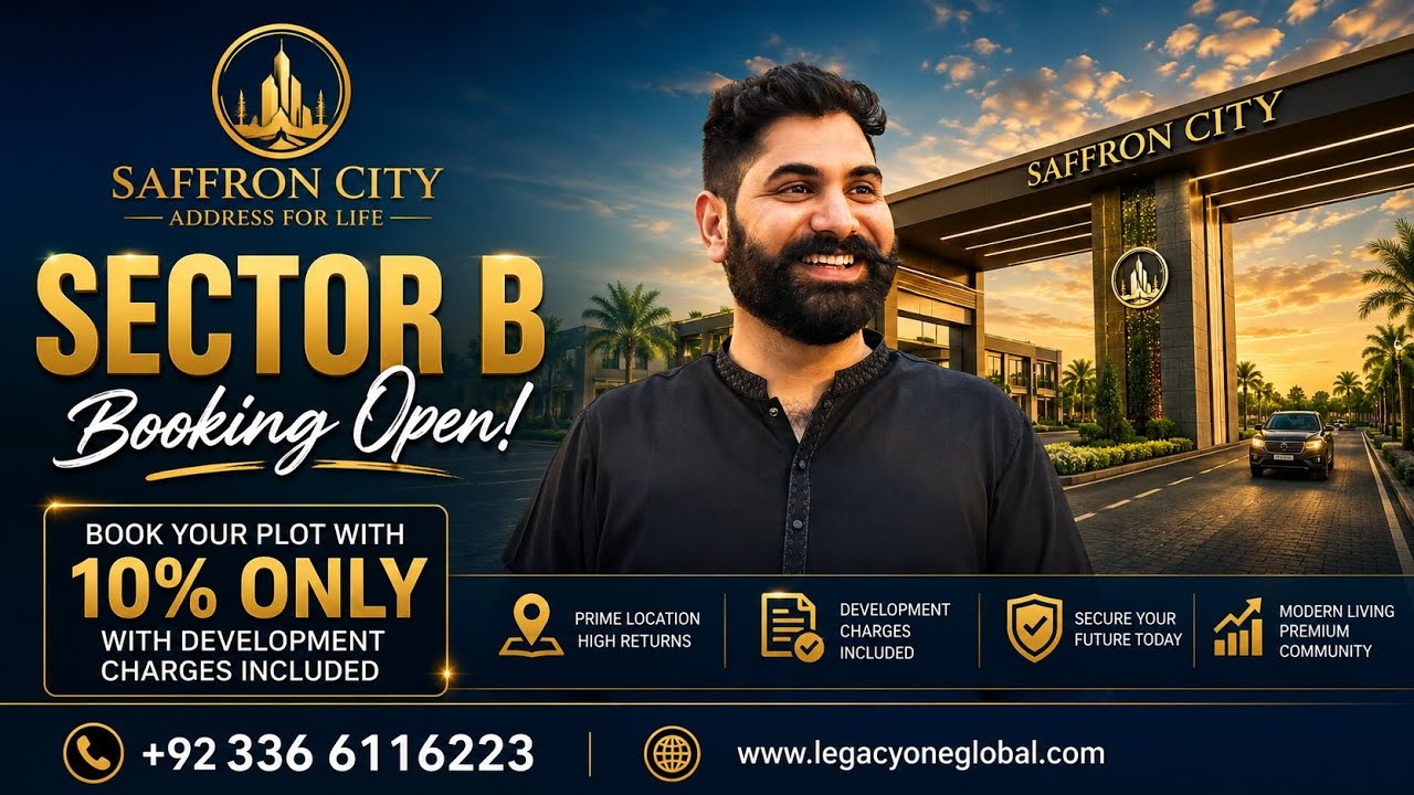 Saffron City launching ceremony || B Block booking open 