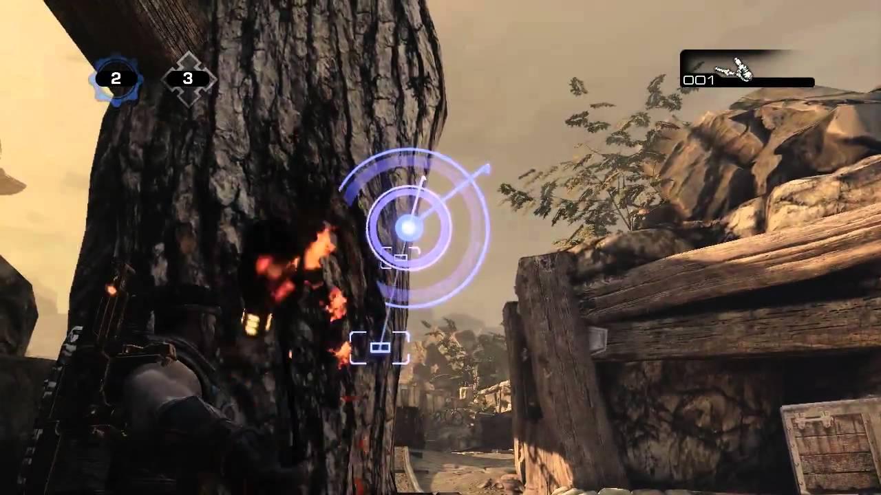 Gears of War 3 Beta HD Gameplay - Team Deathmatch on Trenches