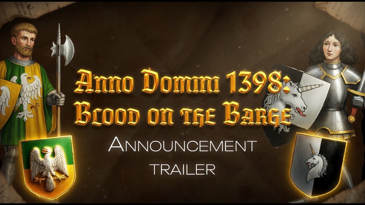 Anno Domini 1398: Blood on the Barge | Campaign Trailer Voor de Kroon