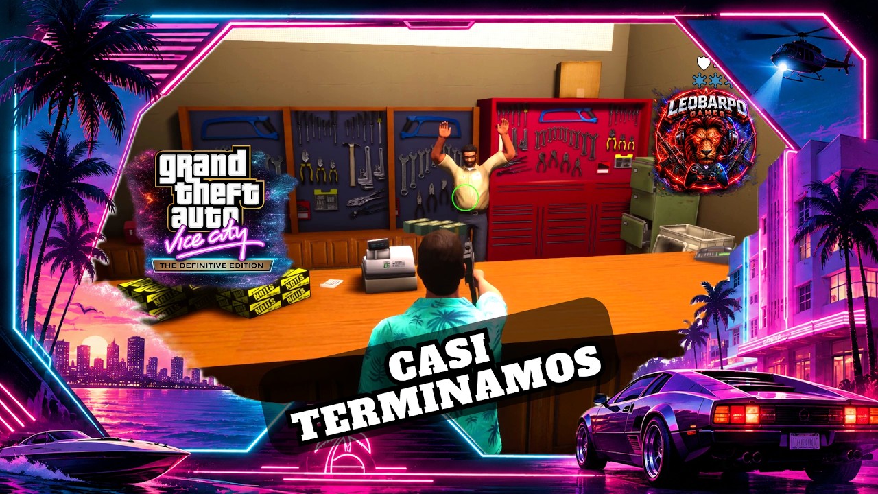 Todas las tiendas desvalijadas — GTA Vice City The Definitive Edition — Parte 13 de 15