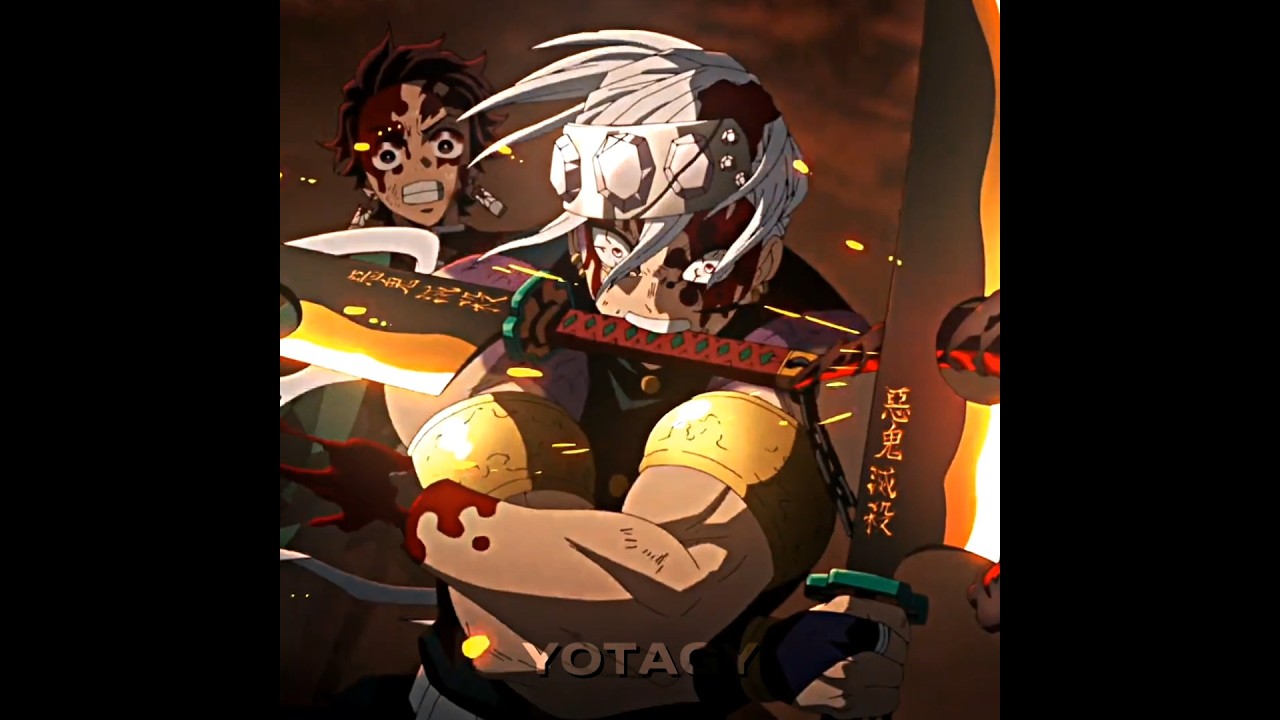 Flashiest Fight in Demon Slayer 🔥 #demonslayer #kimetsunoyaiba #animeedit #anime #tengen