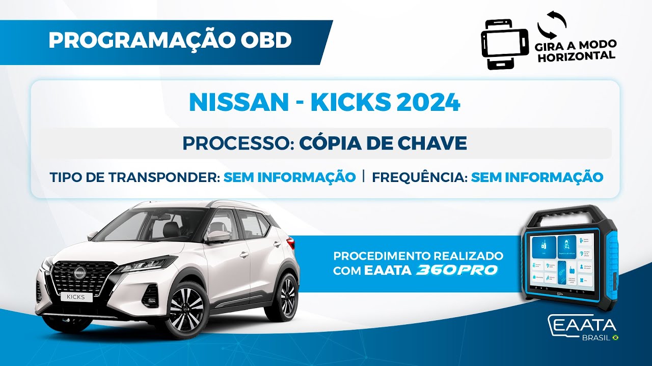 C&Oacute;PIA DE CHAVE DO NISSAN KICKS 2024