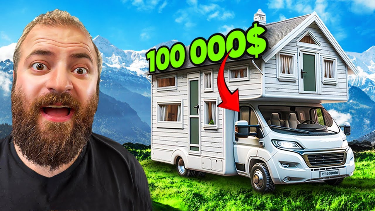 100 000$ სახლ-მანქანით ევროტური ალპებში (ft @ursisBabi )